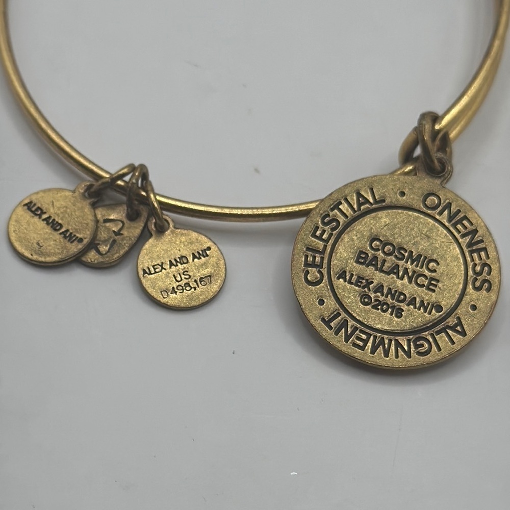 Alex and Ani  Cosmic Balande Charm Bangle Bracelet - Picture 5 of 5